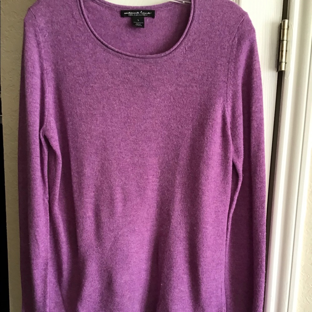 MARINA LUNA: CASHMERE lt. raspberry